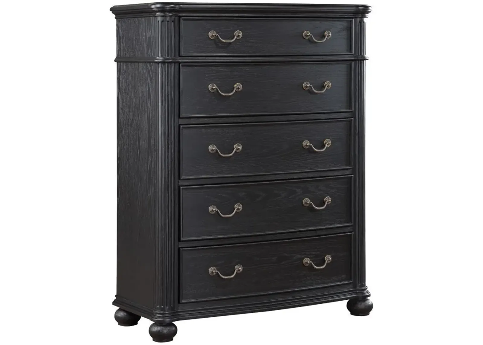 Celina - 5-Drawer Bedroom Chest - Black