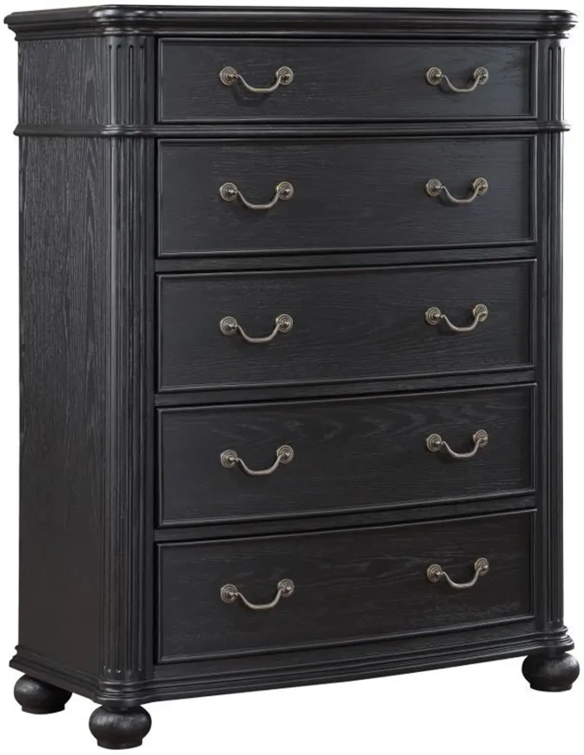 Celina - 5-Drawer Bedroom Chest - Black