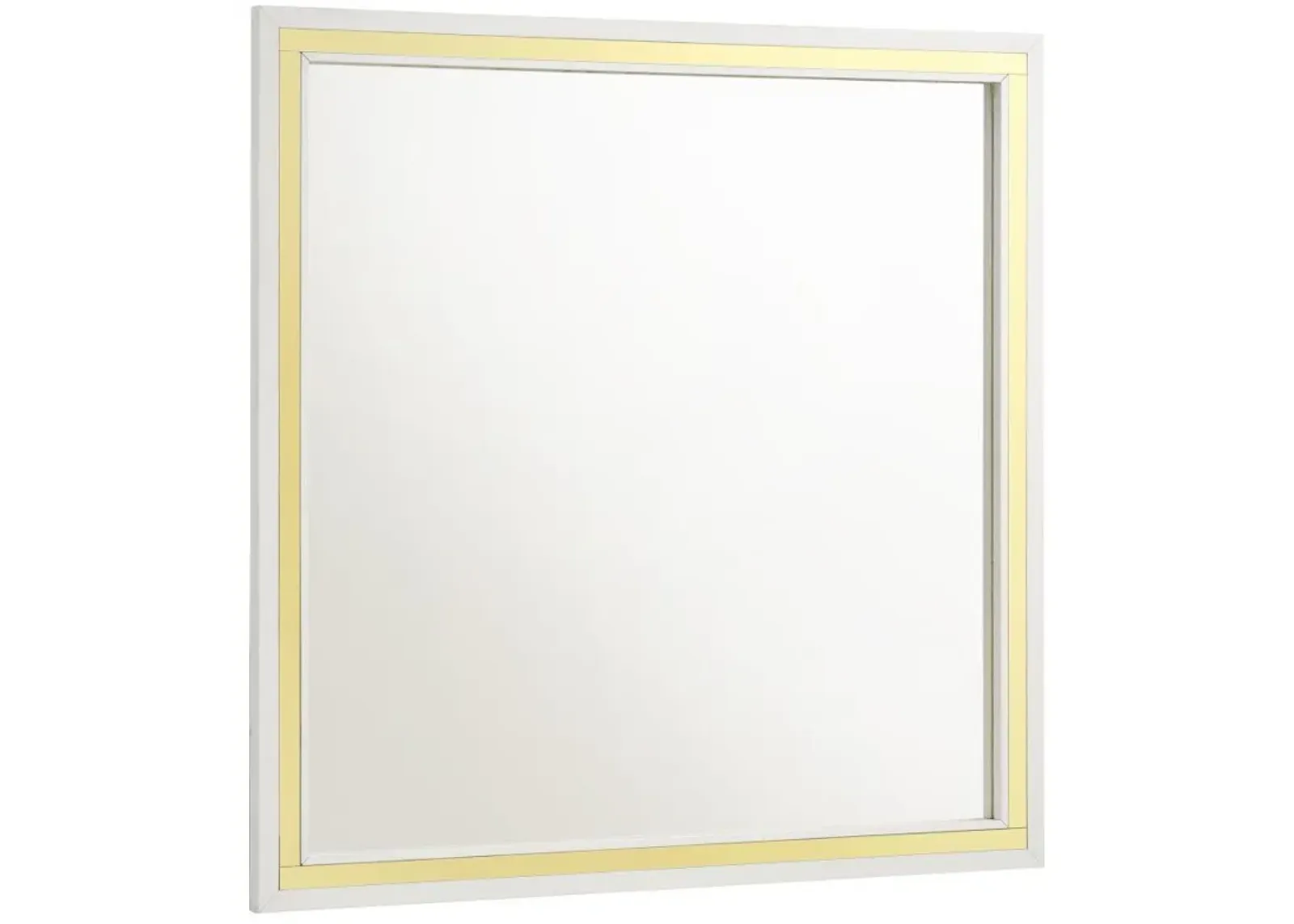 Lucia - Dresser Mirror - White