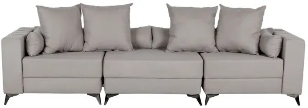 3 Piece Cloud Modular Sectional - 2 Corners, 1 Armless Chair