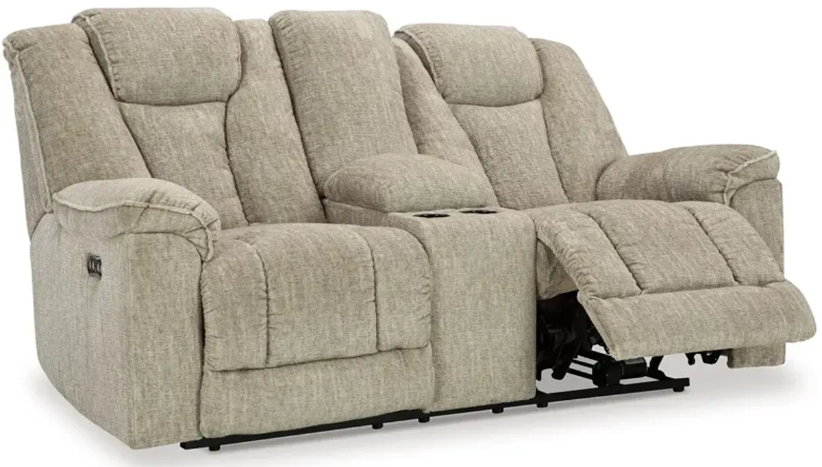 Hindmarsh - Stone - 2 Pc. - Power Reclining Sofa, Power Reclining Loveseat