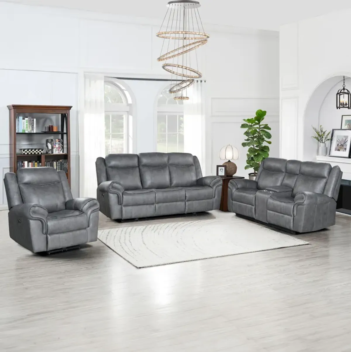 3 Piece Power Reclining Living Room Set