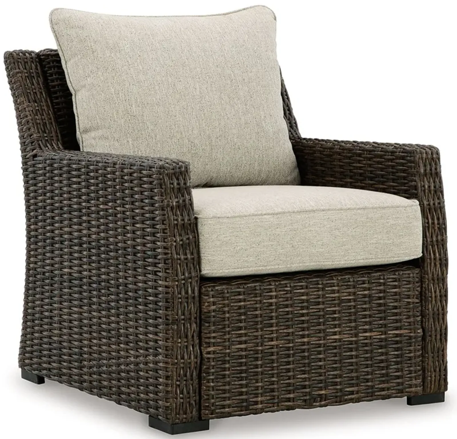 Brook Ranch - Brown - Lounge Chair With Cushion