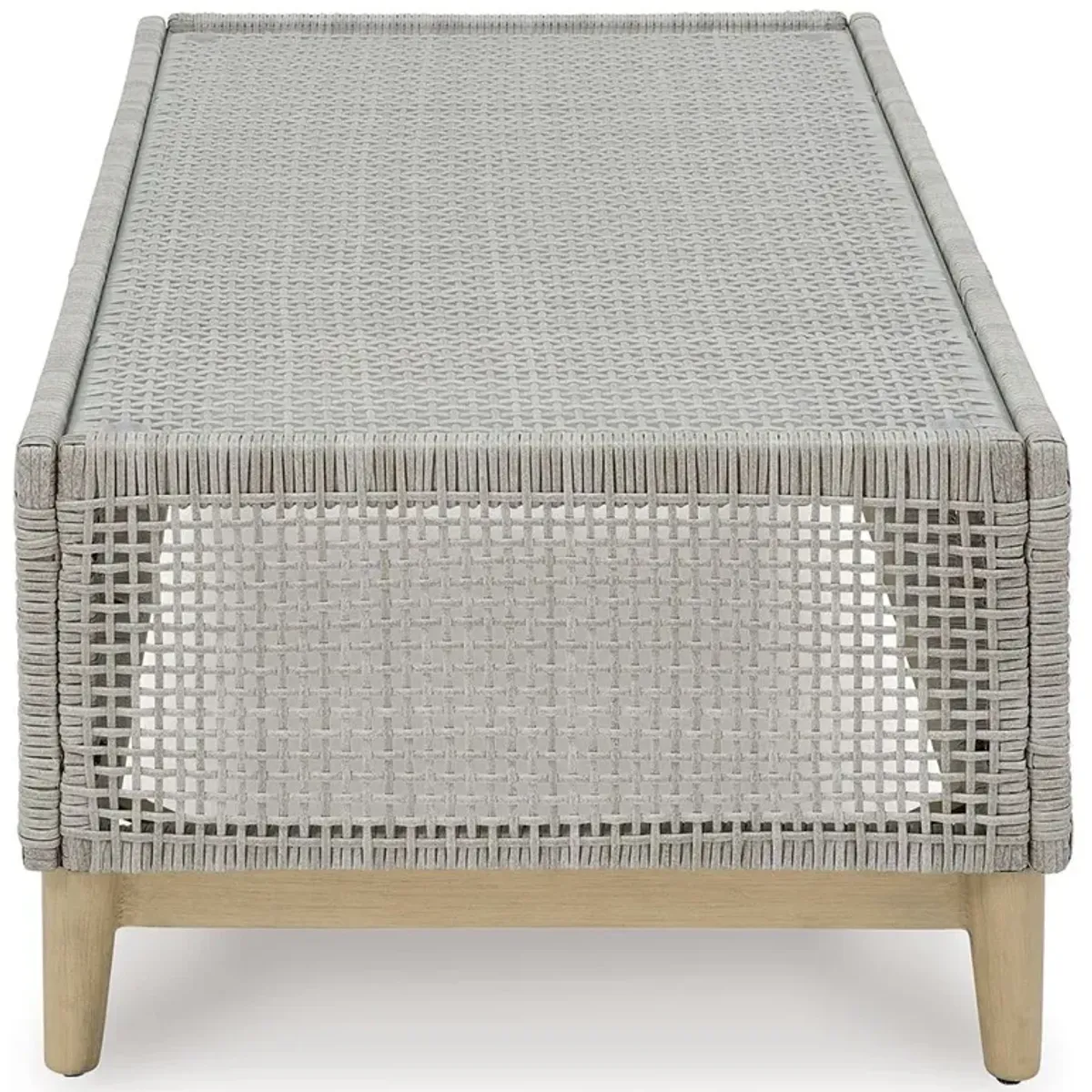 Seton Creek - Gray - Rectangular Cocktail Table