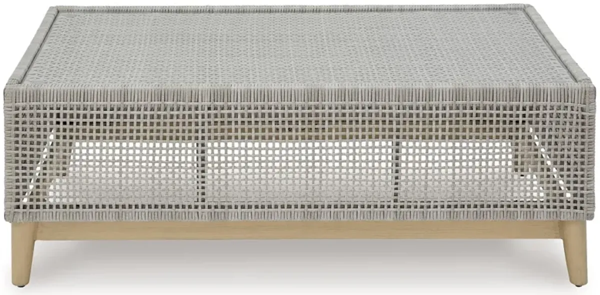 Seton Creek - Gray - Rectangular Cocktail Table