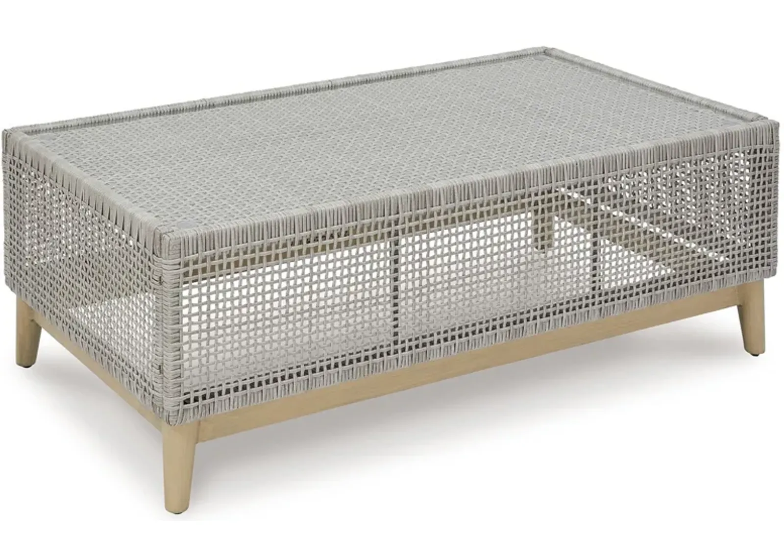 Seton Creek - Gray - Rectangular Cocktail Table