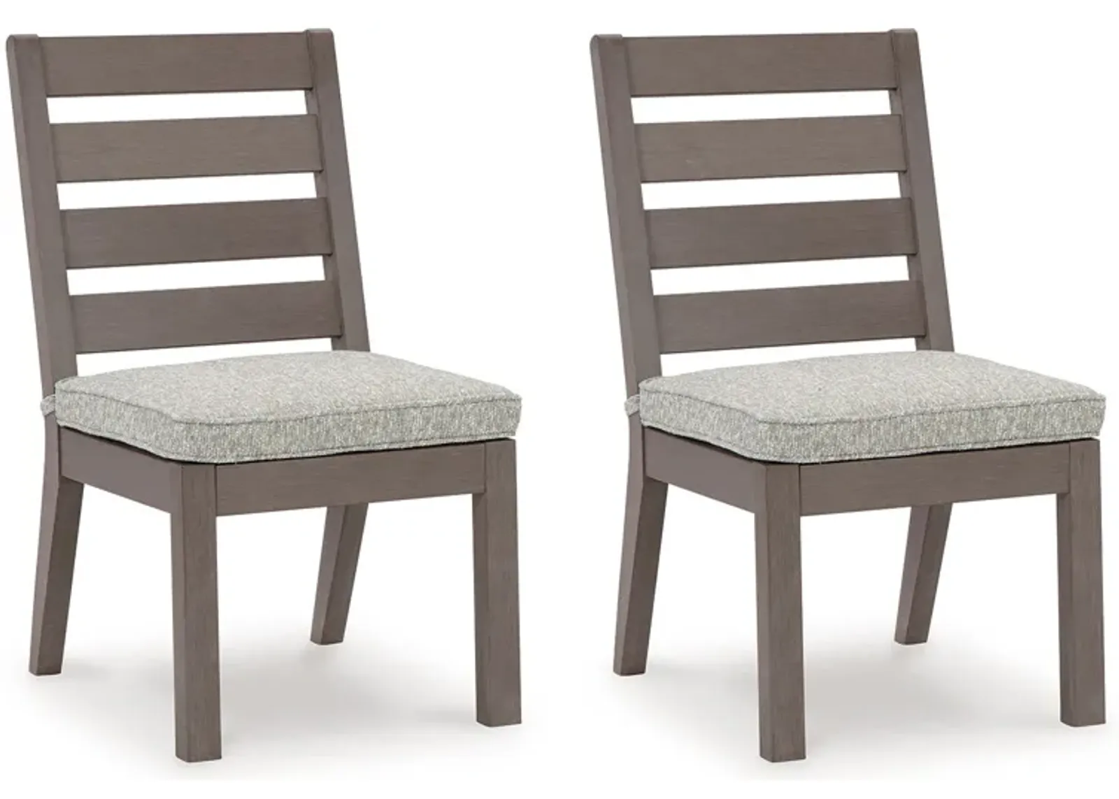 Hillside Barn - Gray / Brown - Chair With Cushion (Set of 2)