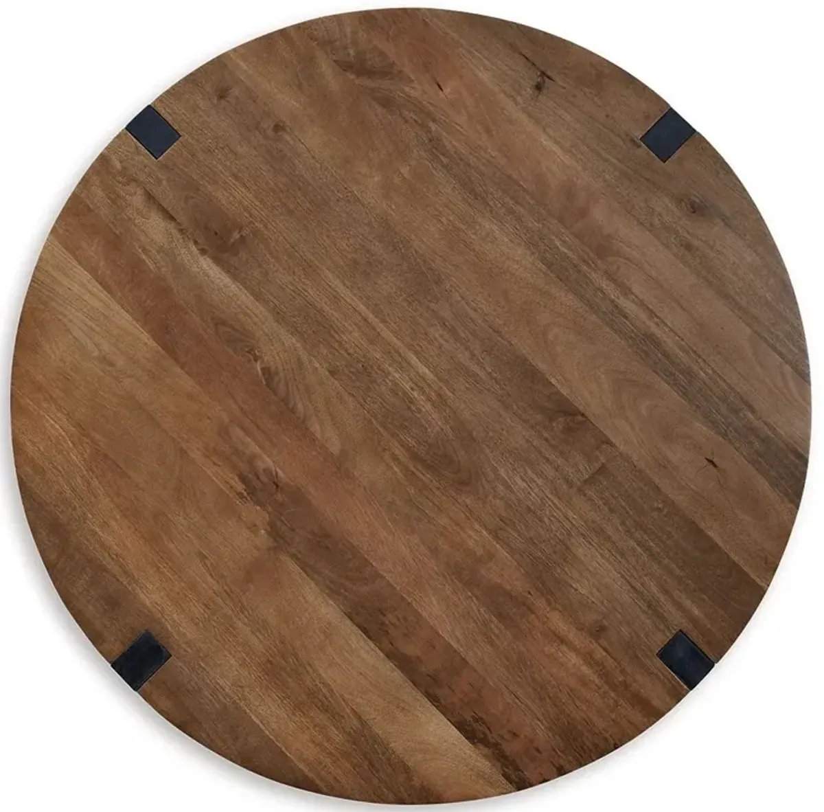 Hanneforth - Round Cocktail Table - Brown