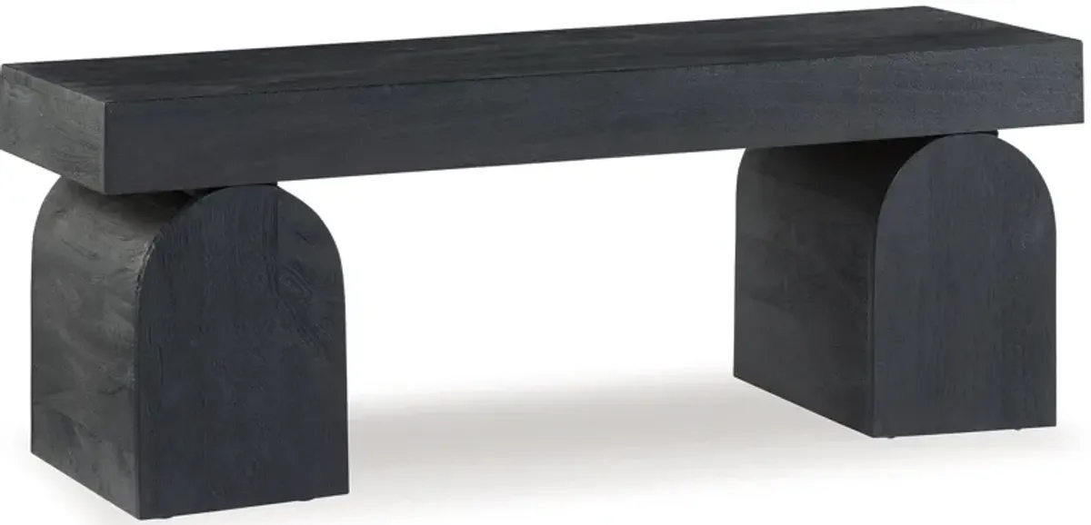 Holgrove - Black - Accent Bench