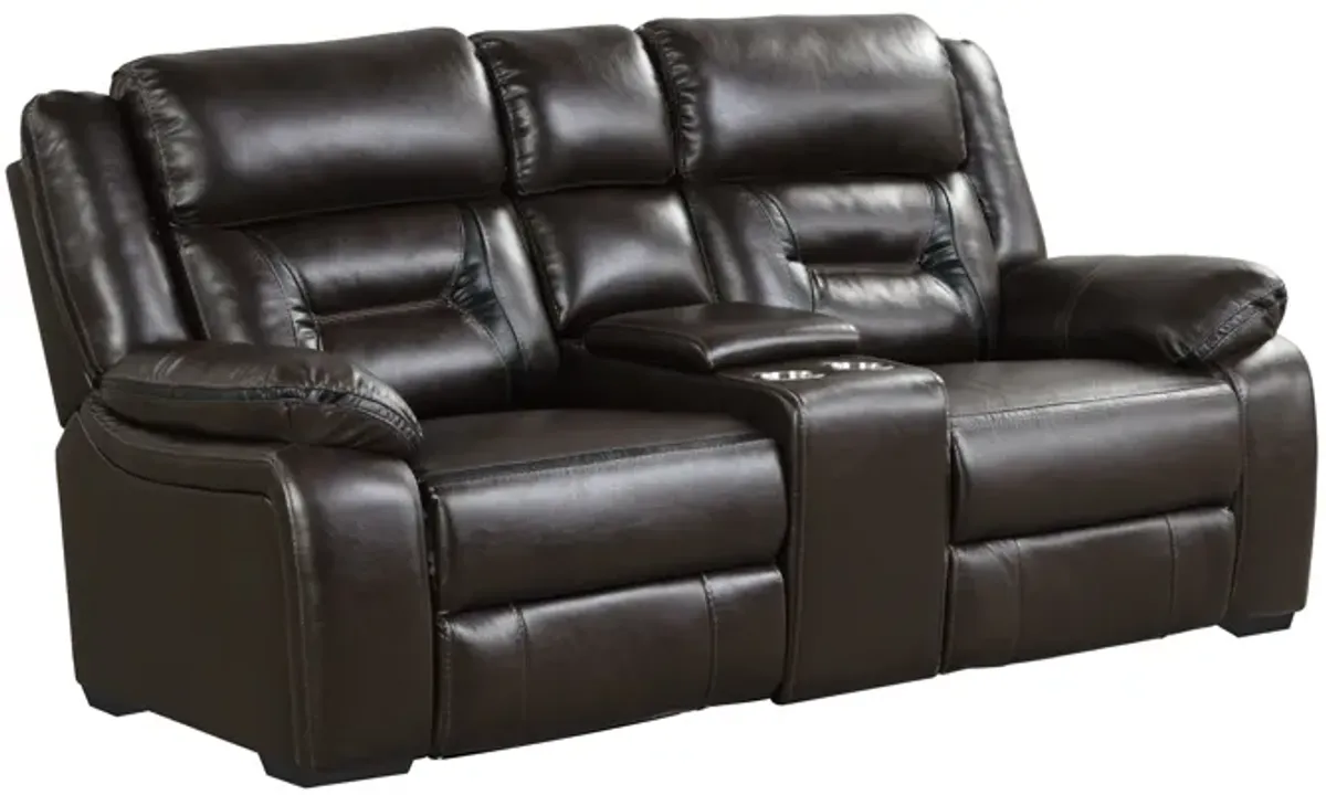 3 Piece Living Room Set: Power Reclining Sofa, Power Reclining Chair, Stationary Loveseat