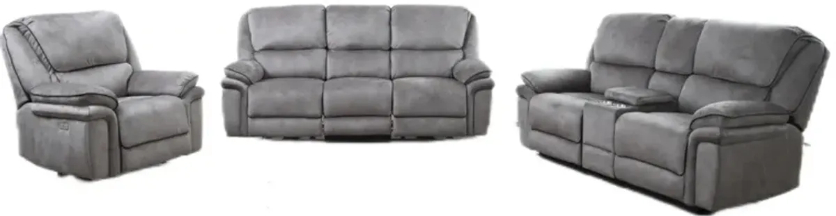 3 Piece Power Reclining Living Room Set