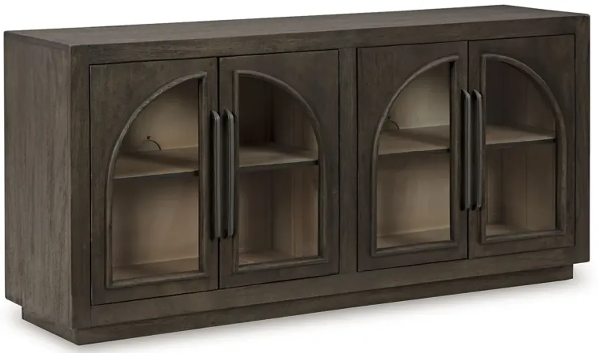 Dreley - Grayish Brown - Accent Cabinet