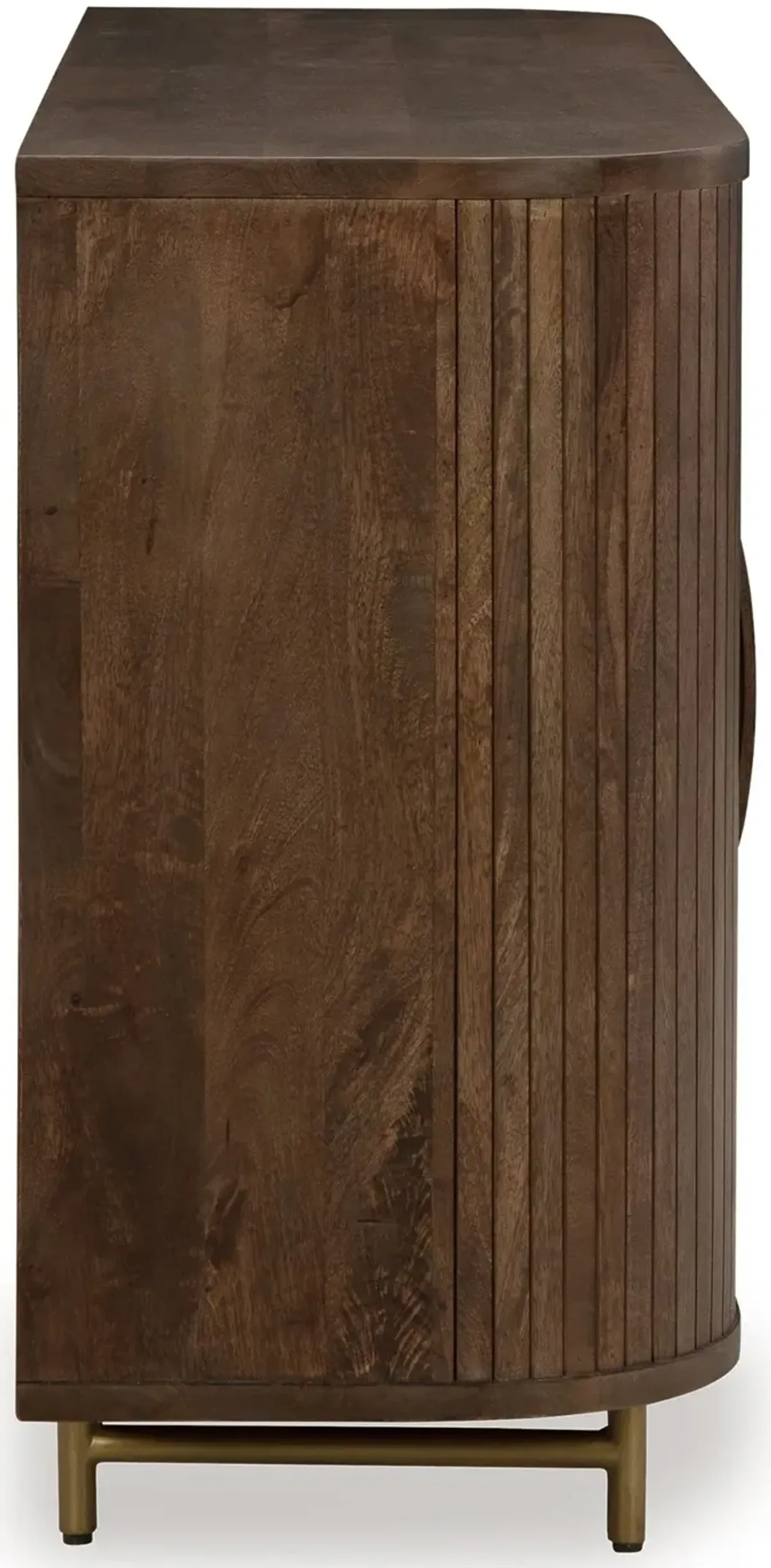 Amickly - Accent Cabinet - Dark Brown