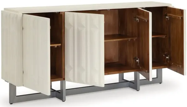 Ornawel - Accent Cabinet - Distressed White