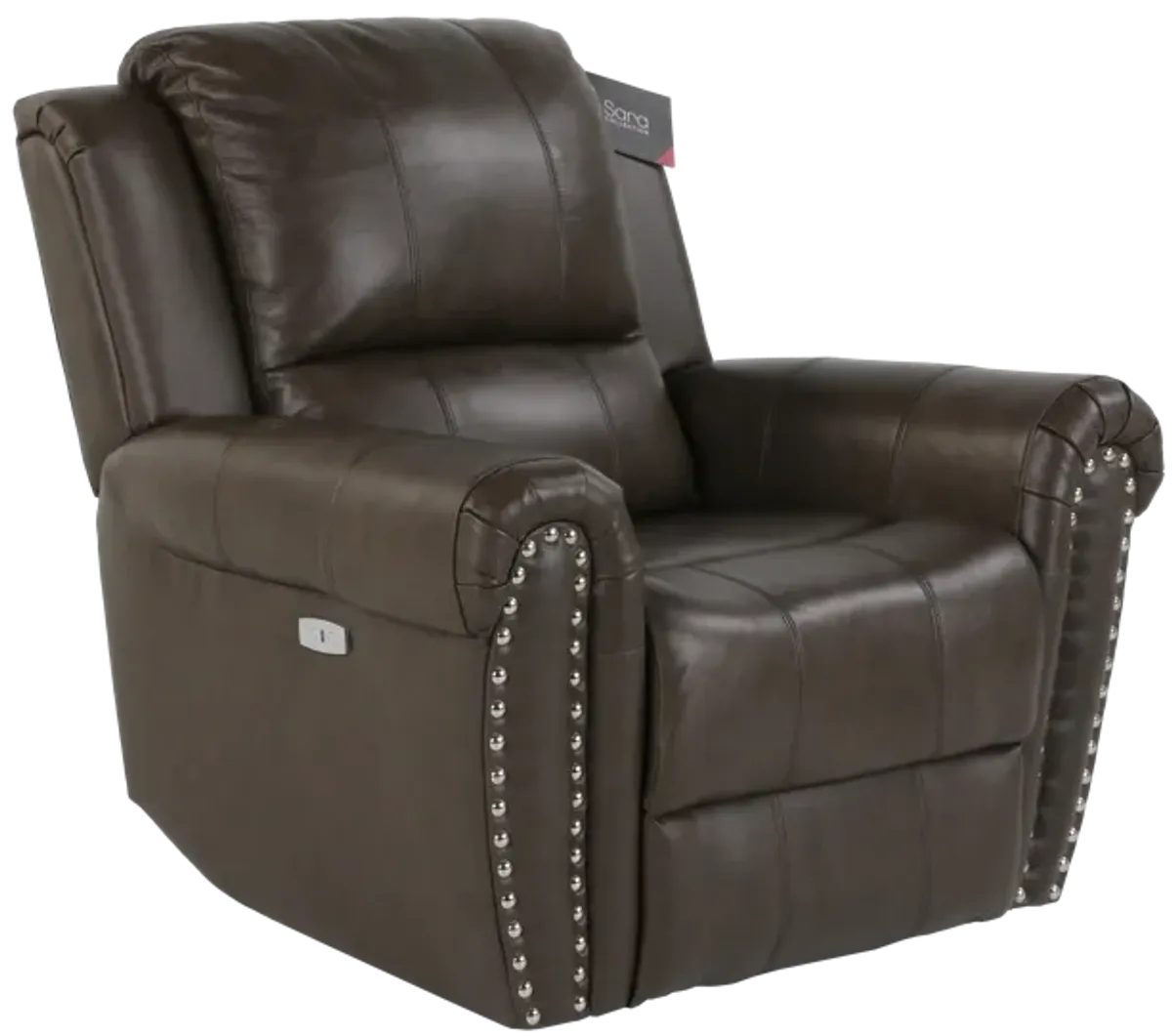 Power Recliner Chair- Top Grain Leather