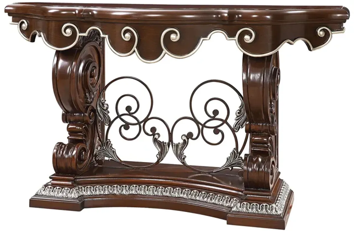 Versailles Console table with mirror