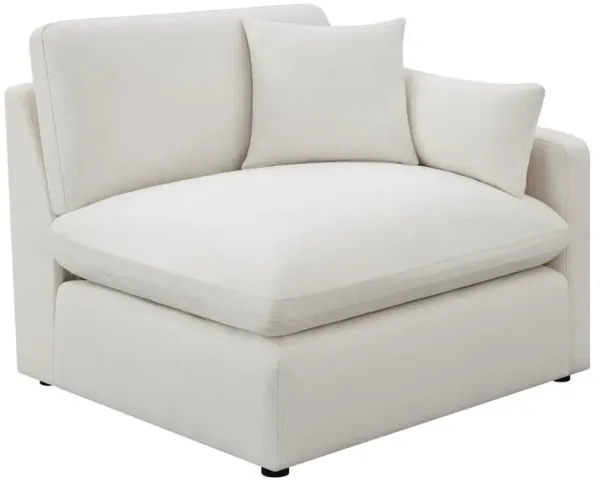 Hobson - Sloped Track Arms RAF Chair - Off-White