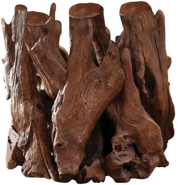 Asbury - Dining Table Base - Natural Teak