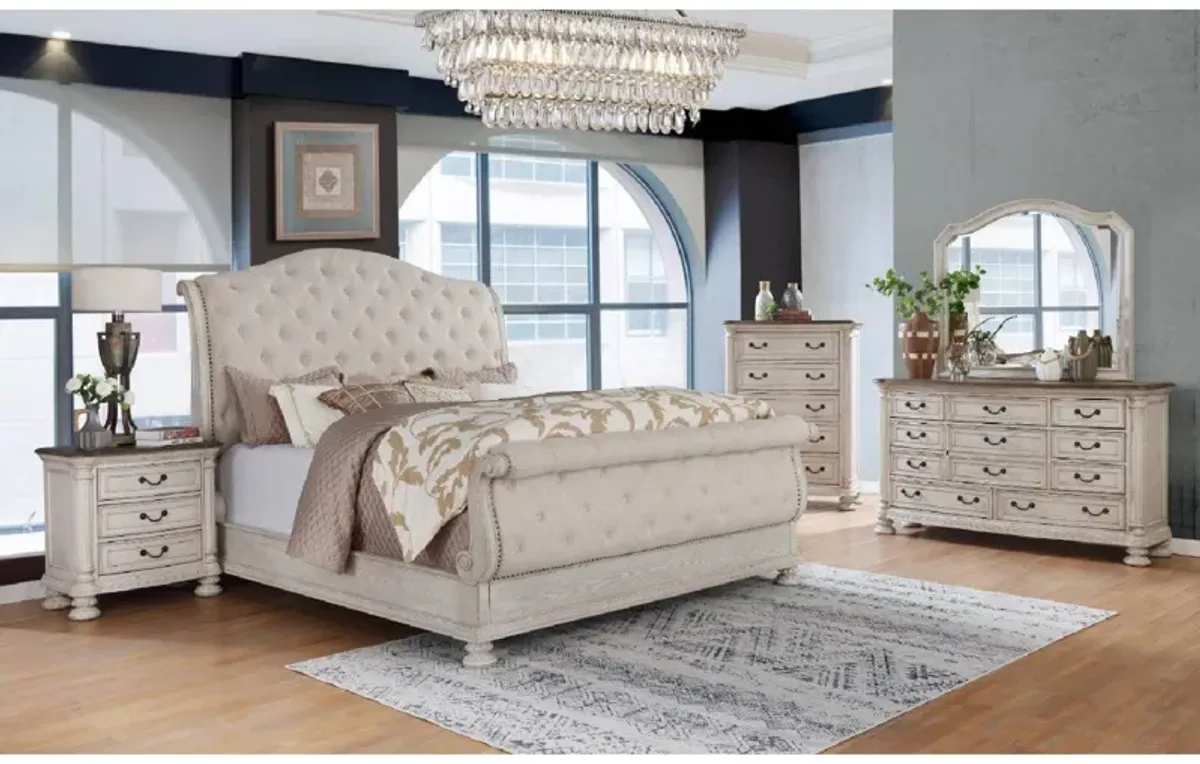 5 PIECE QUEEN BEDROOM SET (NO NIGHTSTAND)