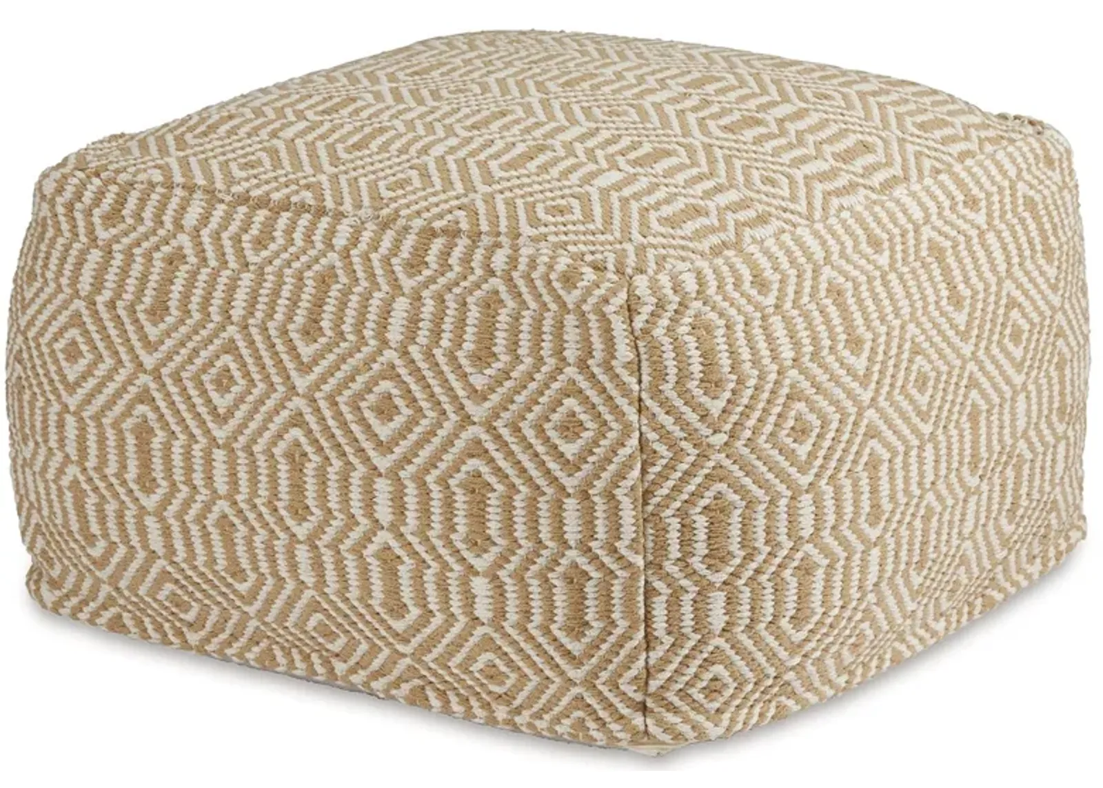 Adamont - Tan / Ivory - Pouf