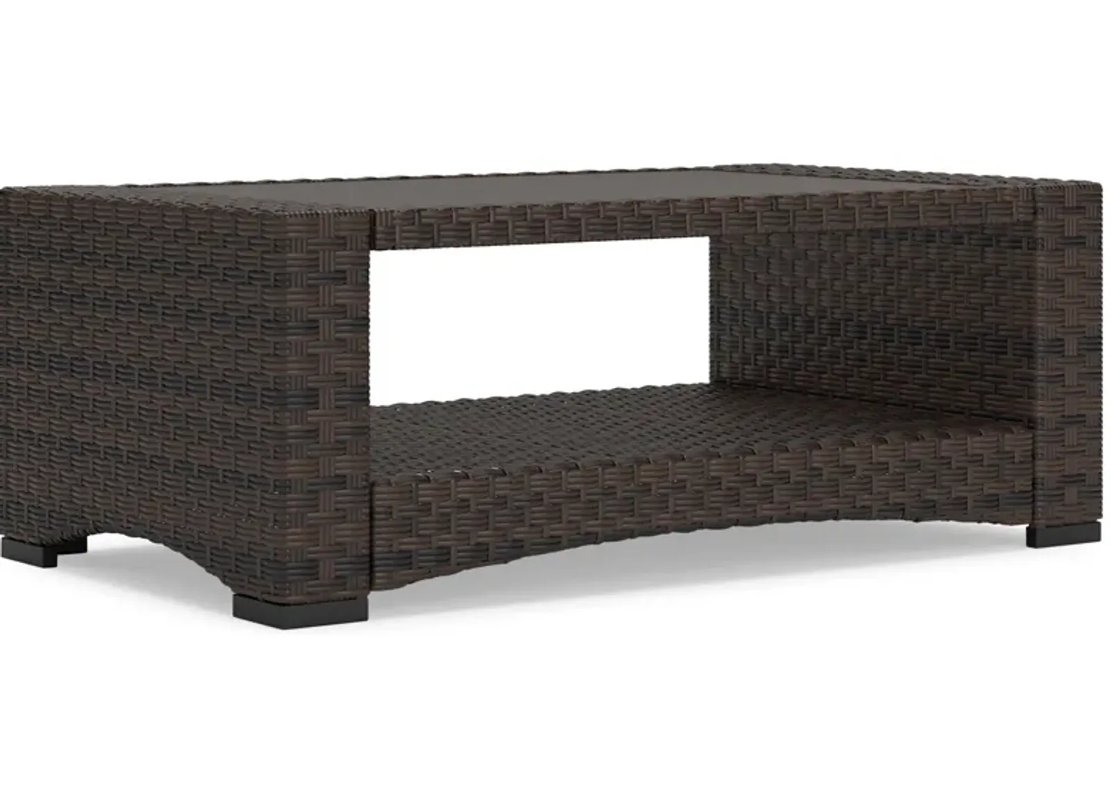 Windglow - Brown - Rectangular Cocktail Table