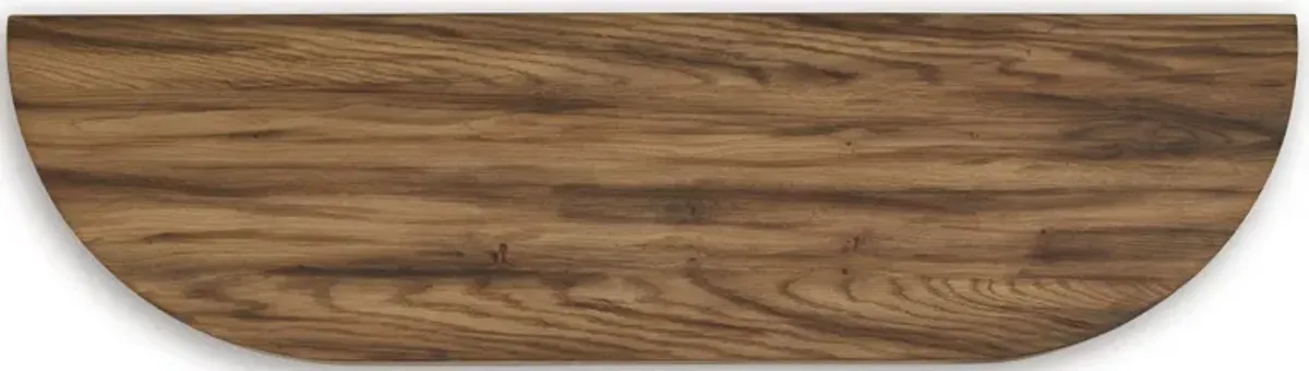 Austanny - Sofa Table - Warm Brown