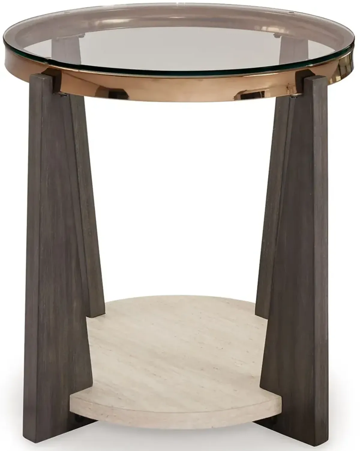 Frazwa - Round End Table - Multi