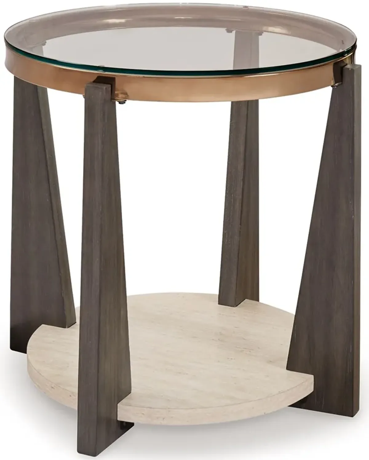 Frazwa - Round End Table - Multi