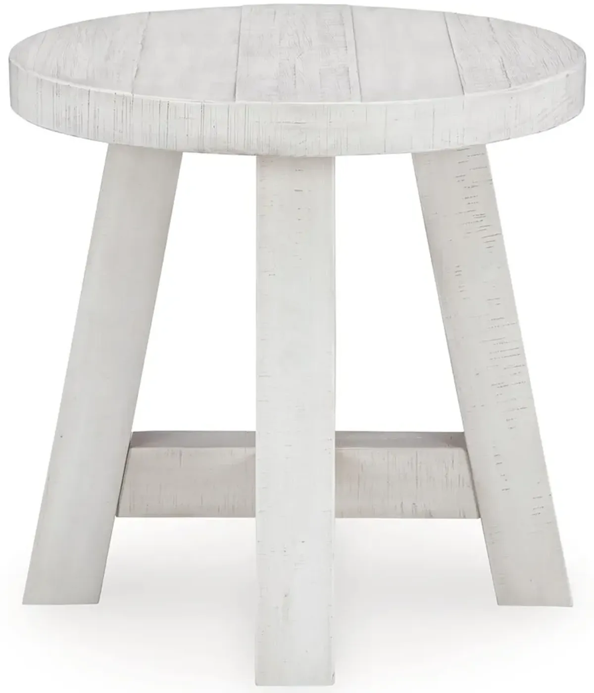 Jallison - Off White - Round End Table