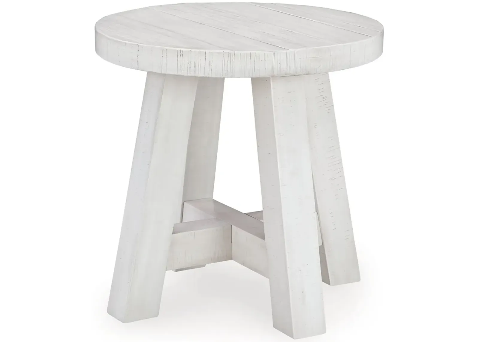 Jallison - Off White - Round End Table