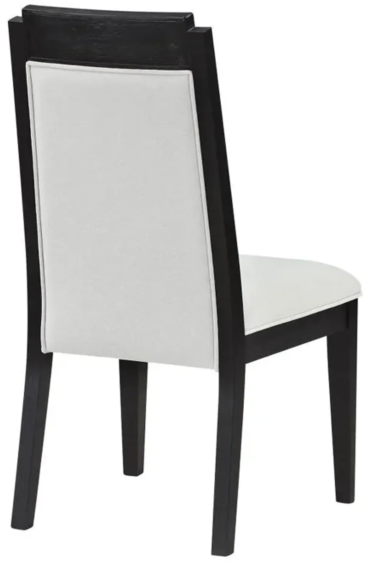 Brookmead - Upholstered Dining Side Chair (Set of 2) - Ivory And Black