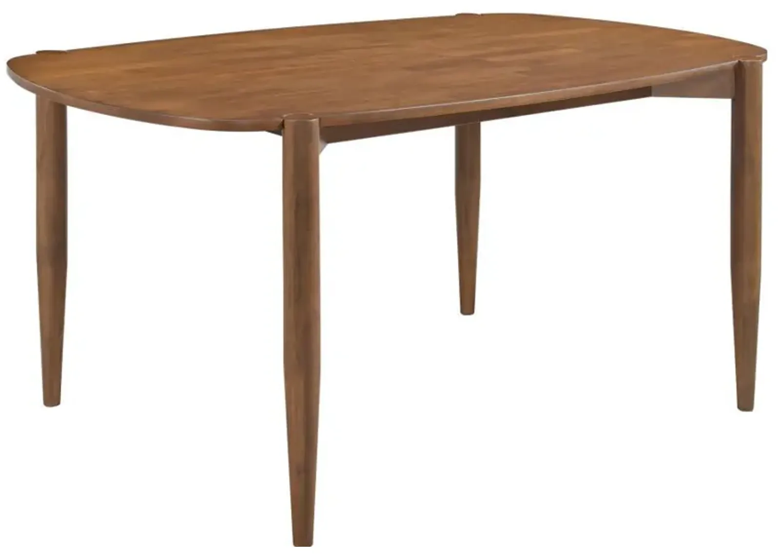 Dortch - Oval Solid Wood Dining Table - Walnut