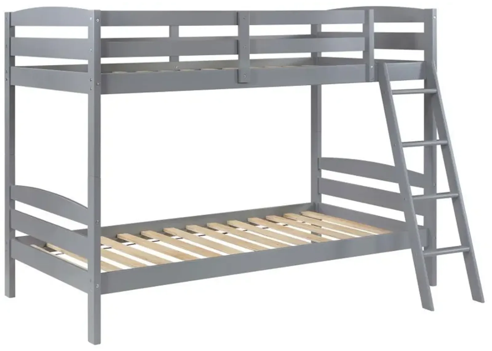 Rhea - Wood Twin Over Twin Bunk Bed - Gray