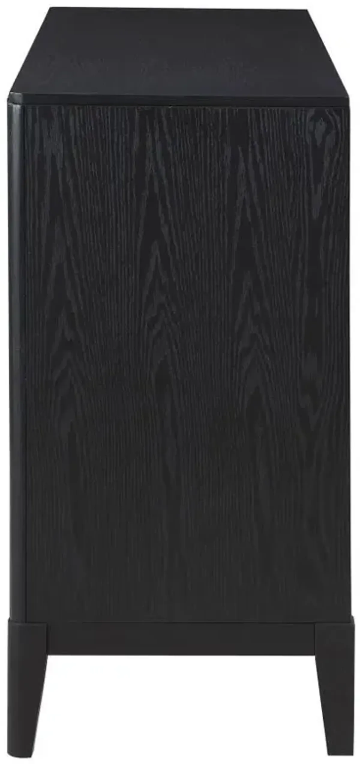 Brookmead - 4 Door Sideboard Buffet Storage Cabinet - Black