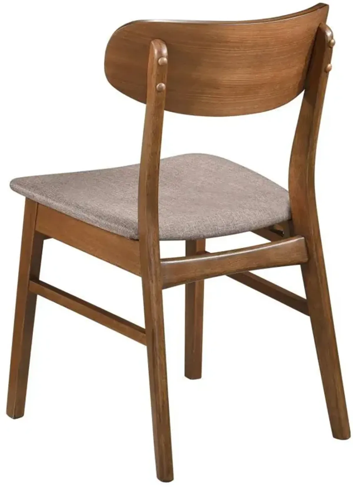 Dortch - Dining Side Chair (Set of 2) - Walnut And Brown