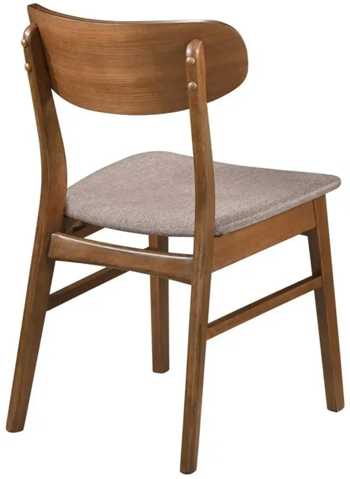 Dortch - Dining Side Chair (Set of 2) - Walnut And Brown