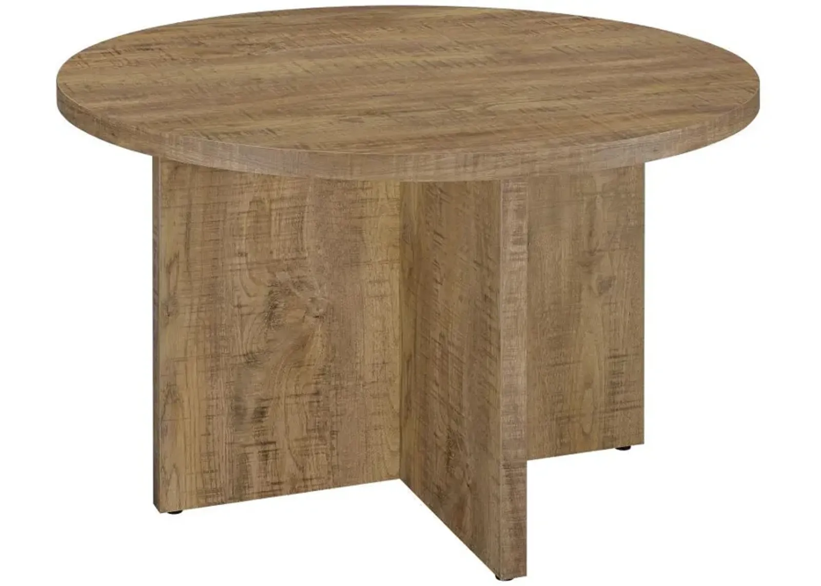 Jamestown - Round Composite Wood Dining Table - Mango