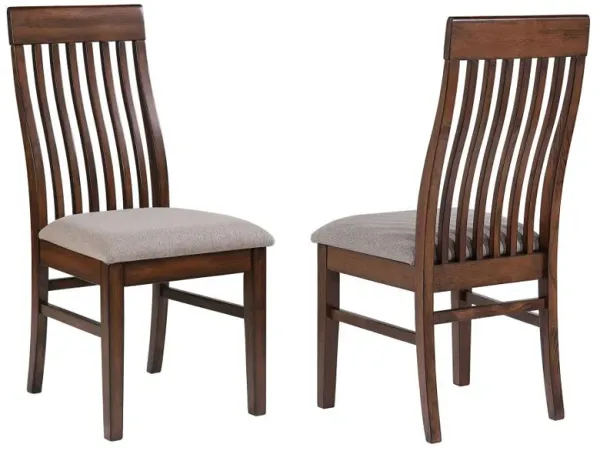 Briarwood - Wood Dining Side Chair (Set of 2) - Mango Oak
