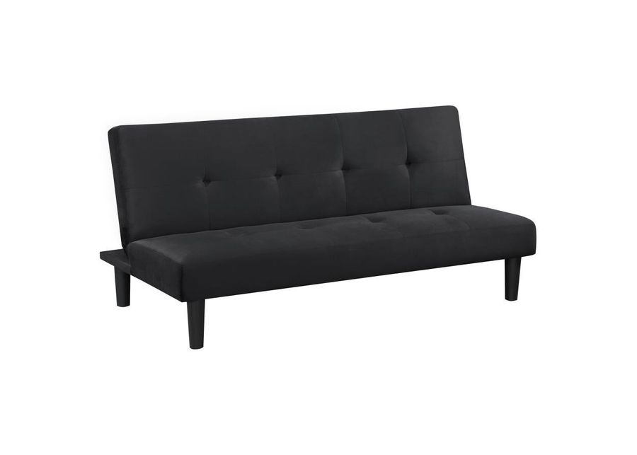 Stanford - Multipurpose Upholstered Tufted Convertible Sofa Bed - Black