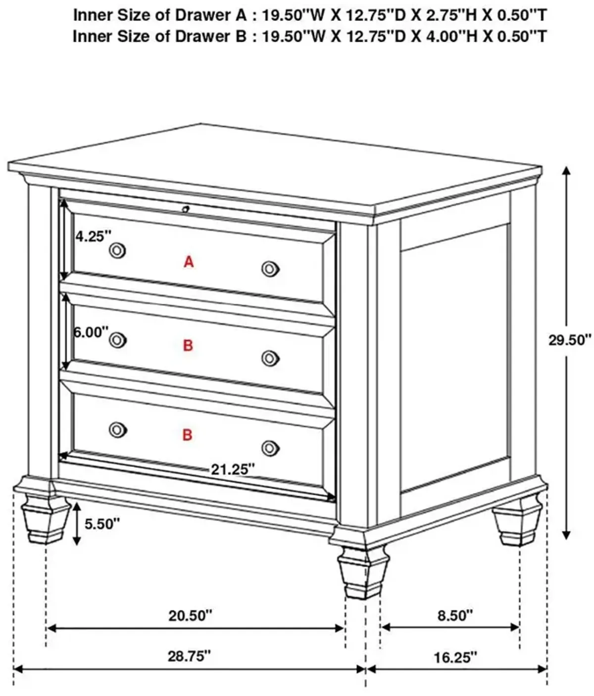 Sandy Beach - Panel Bed Bedroom Set