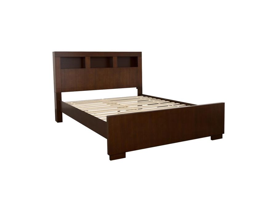 Jessica - Bed with Storage Headboard