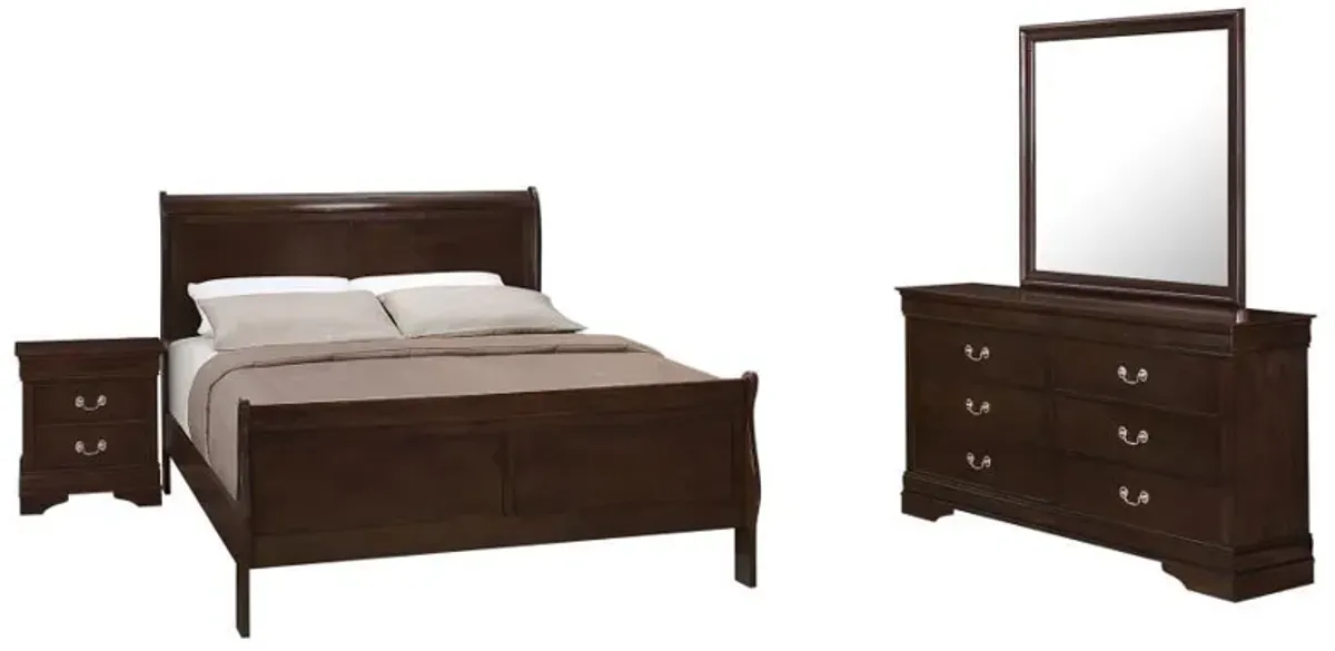 Louis Philippe - Traditional Bedroom Set