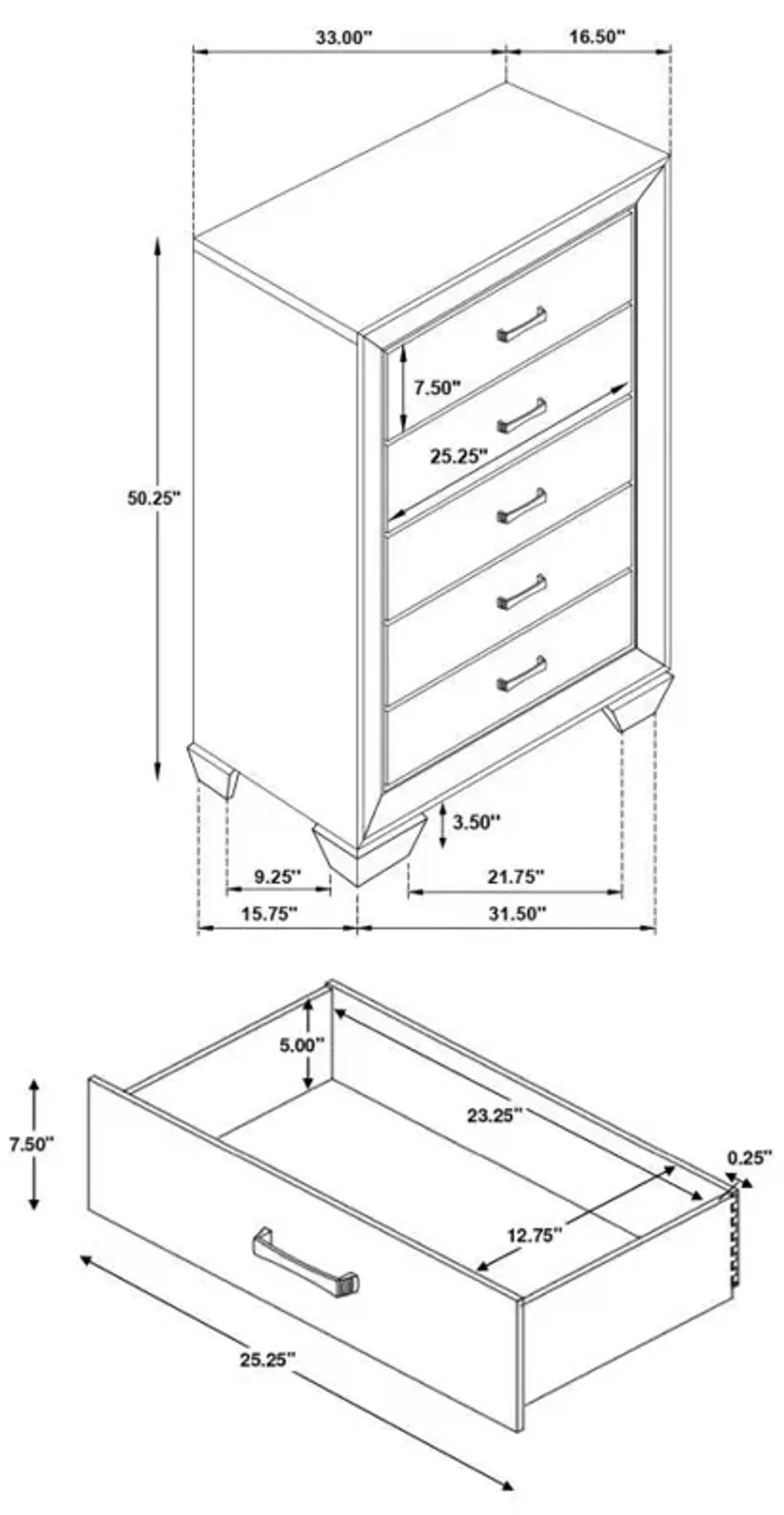 Kauffman - Transitional Storage Bed Bedroom Set