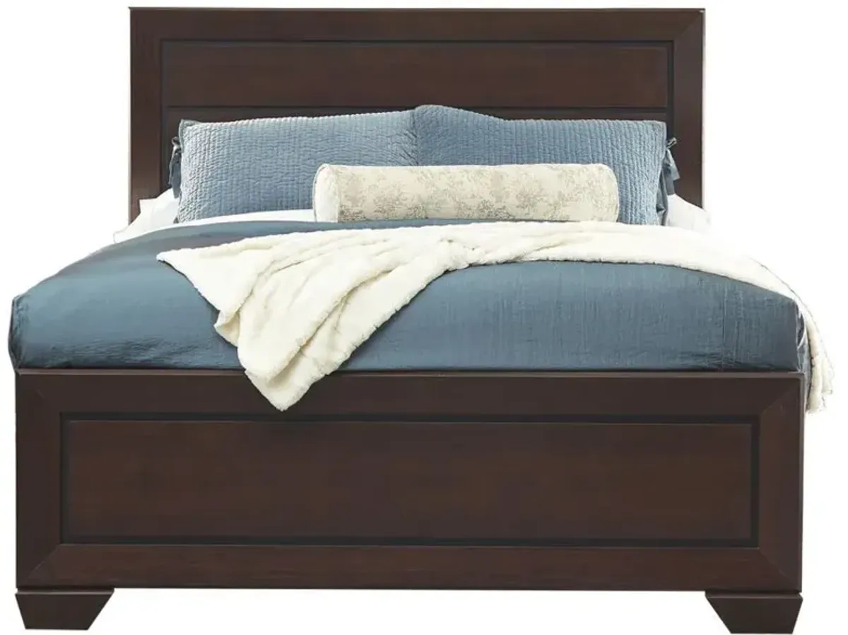 Kauffman - Transitional Panel Bed Bedroom Set