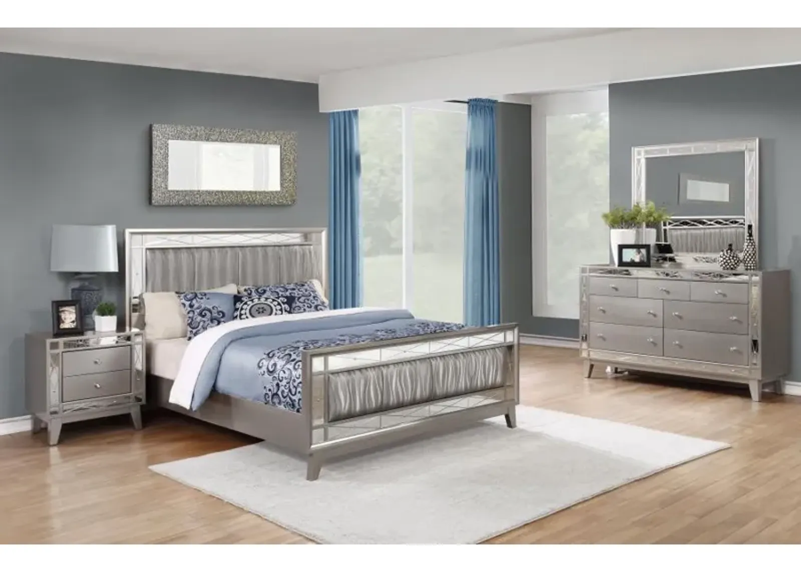 Leighton - Contemporary Bedroom Set