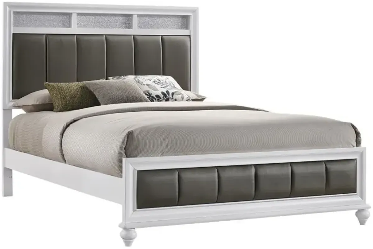 Barzini - Upholstered Panel Bed