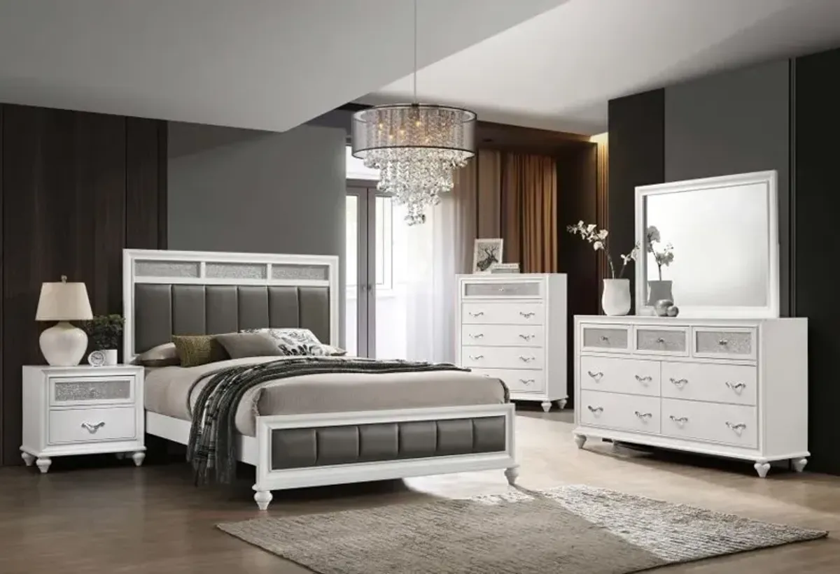 Barzini - Upholstered Panel Bed