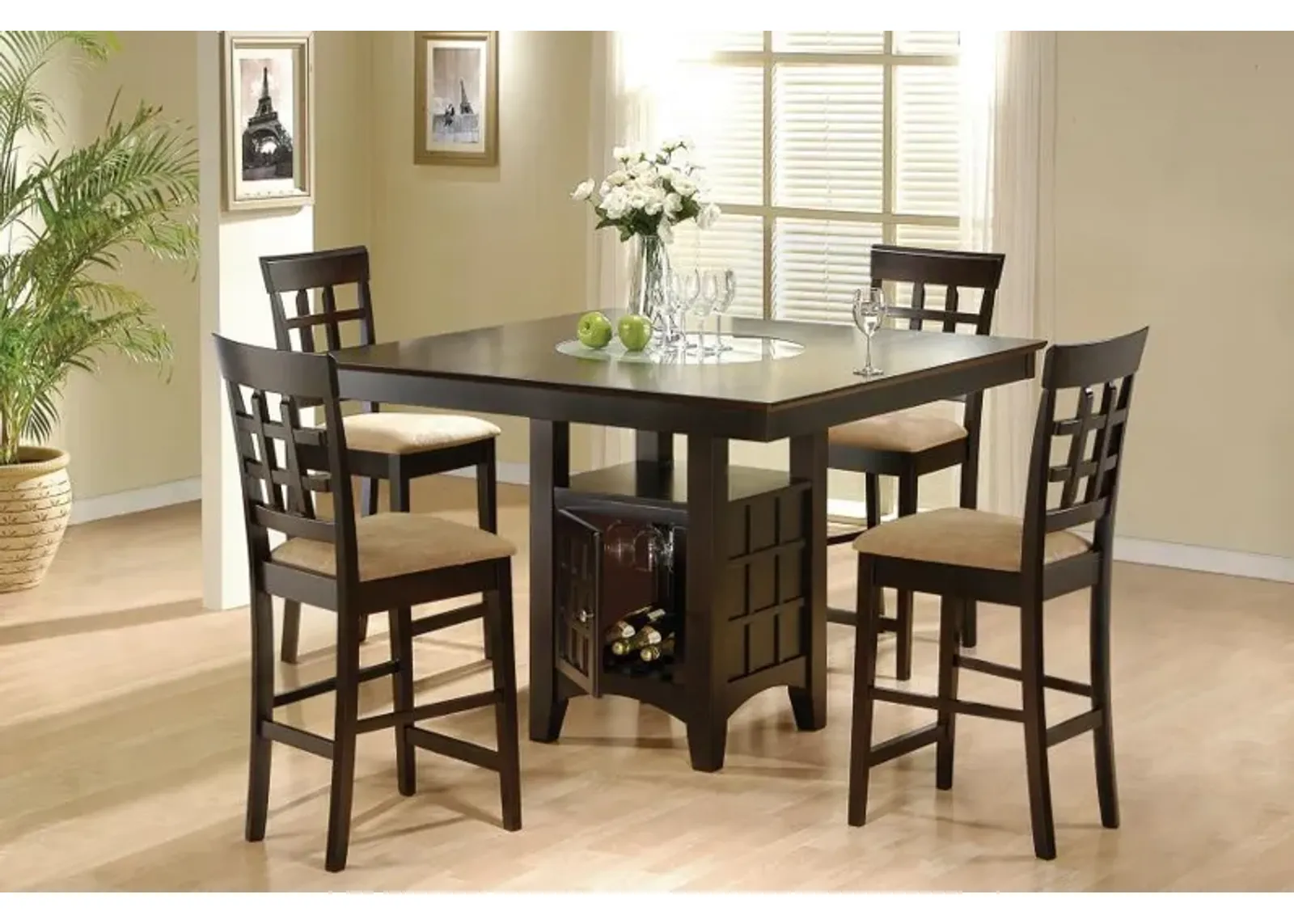 Gabriel - Square Counter Dining Room Set