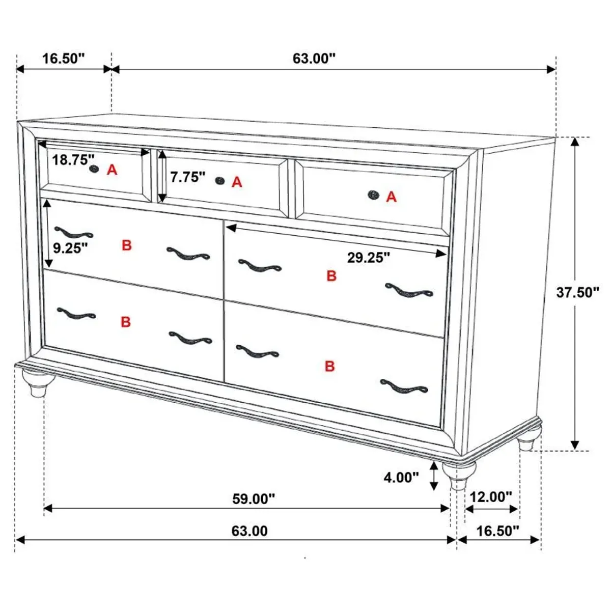 Barzini - Upholstered Tufted Bedroom Set