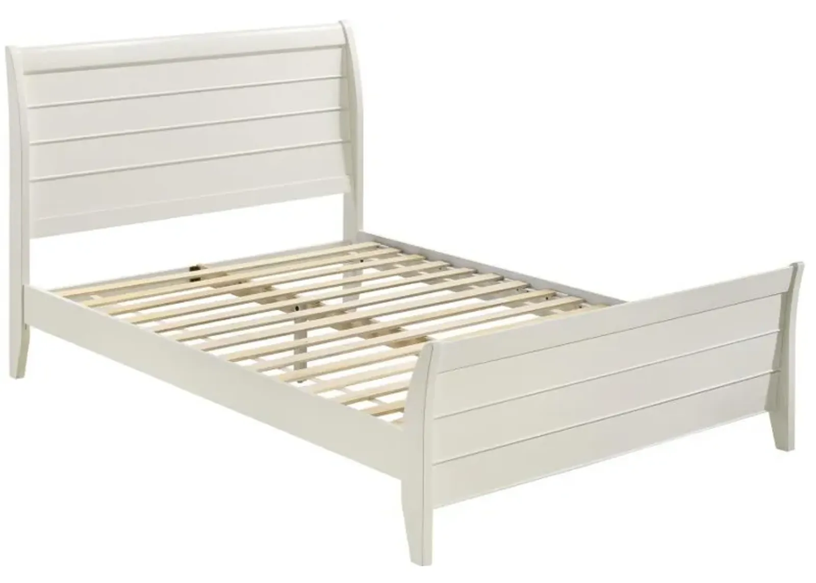 Selena - Sleigh Platform Bed